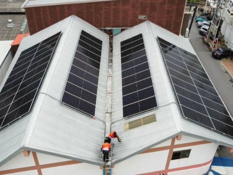 ติดตั้งโซลาเซลล์ห้องแช่ผลไม้